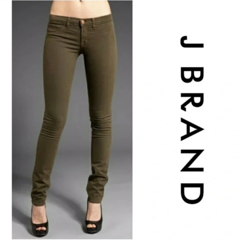 J BRAND The Pencil Leg Jean in Hickory